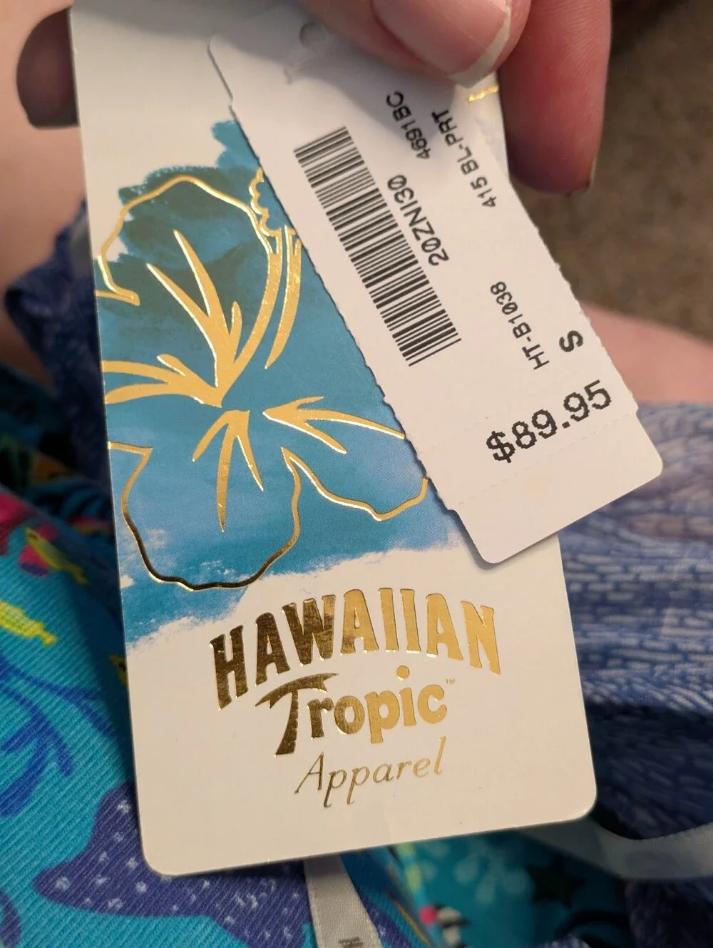 Hawaiian Tropic NWT Women's Sleeveless Jumper Size Small